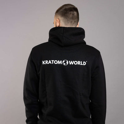 Îmbrăcăminte Kratom World verde pentru bărbați, vedere din spate