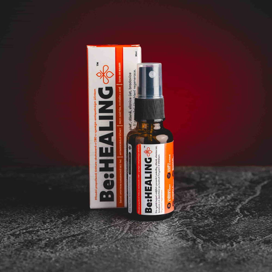 Tinctură de propolis cu CBD Be Healing de la Kratom World