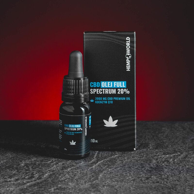 Ulei CBD 20% de la Kratom World în flacon de 10 ml