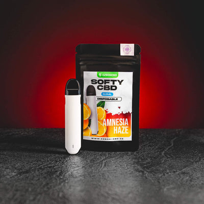 Set vape Softy CBD Amnesia Haze de 0,5 ml