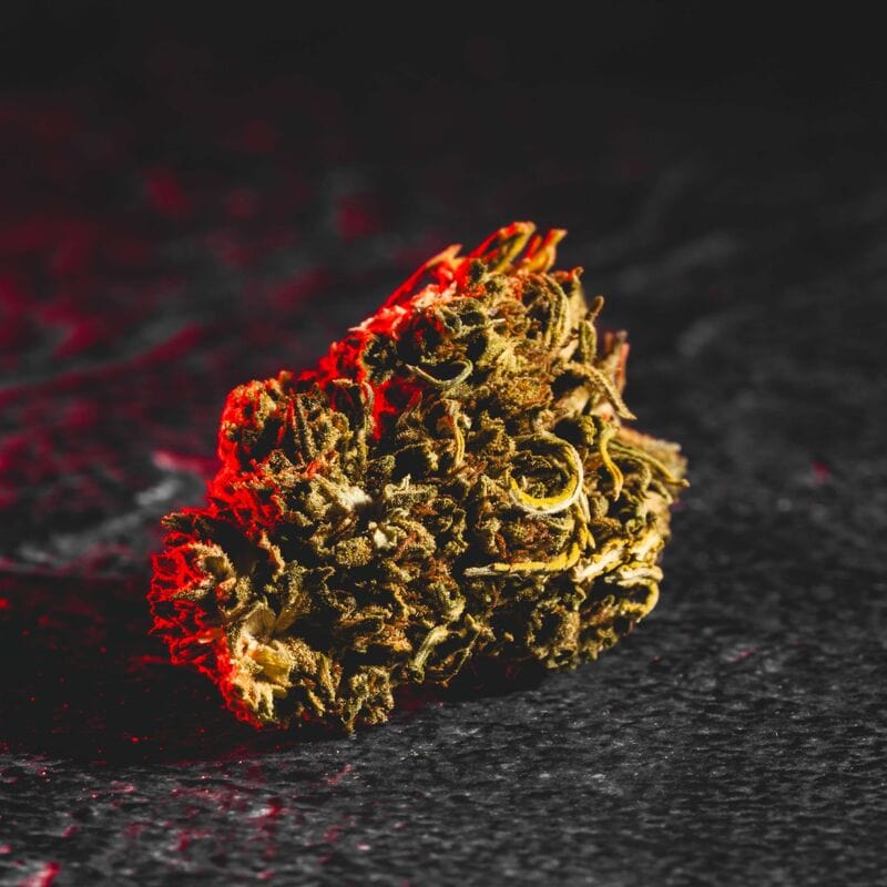 Flori California CBG de la Kratom World, prezentate în ambalajul original