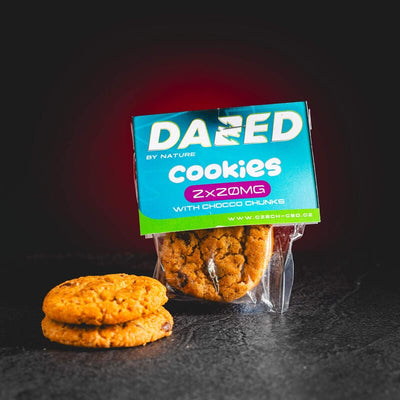 Biscuiți CBD Cookies 20 de la Kratom World, din gama Dazed