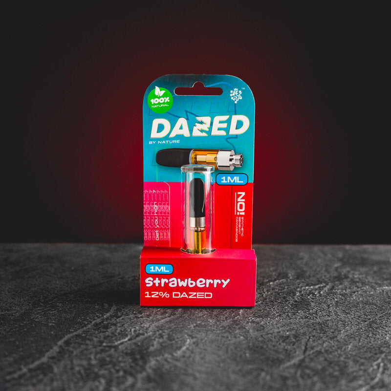 Cartuș Dazed Strawberry de la Kratom World, cu aromă de căpșuni