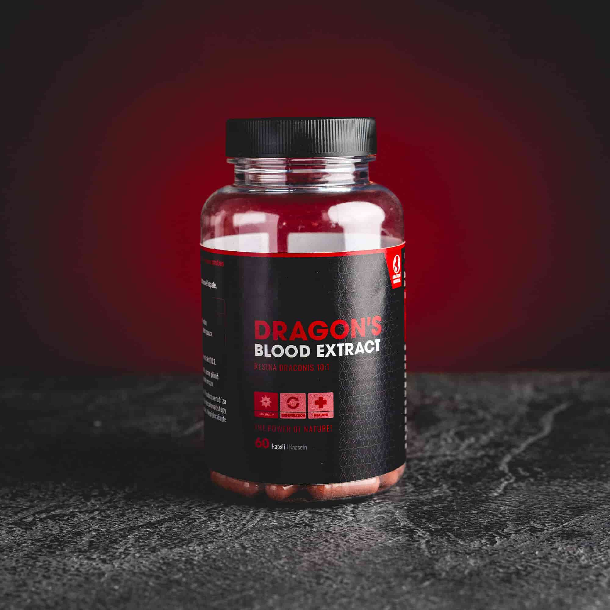 Extract Dragon Blood de la Kratom World, cunoscut și sub denumirea de sângele dragonului