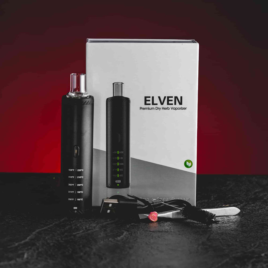 Vaporizator Elven de la Kratom World pentru flori, prezentat în detaliu