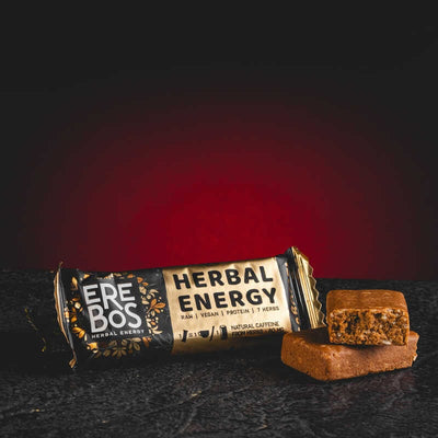 Baton din plante Erebos Caramel de la Kratom World, cu aromă de caramel