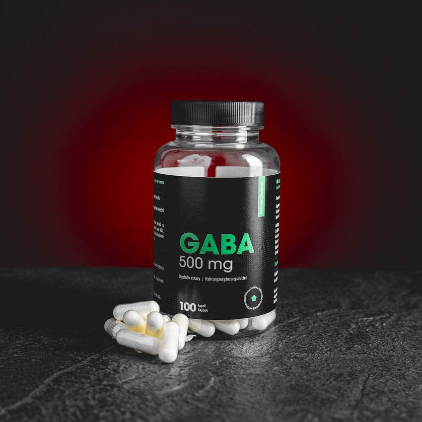 Supliment GABA de la Kratom World, asociat cu funcționarea normală a sistemului nervos