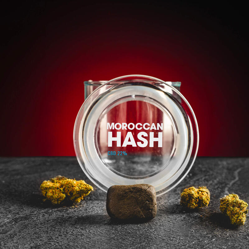 CBD cu extract de hașiș Marocan 22%