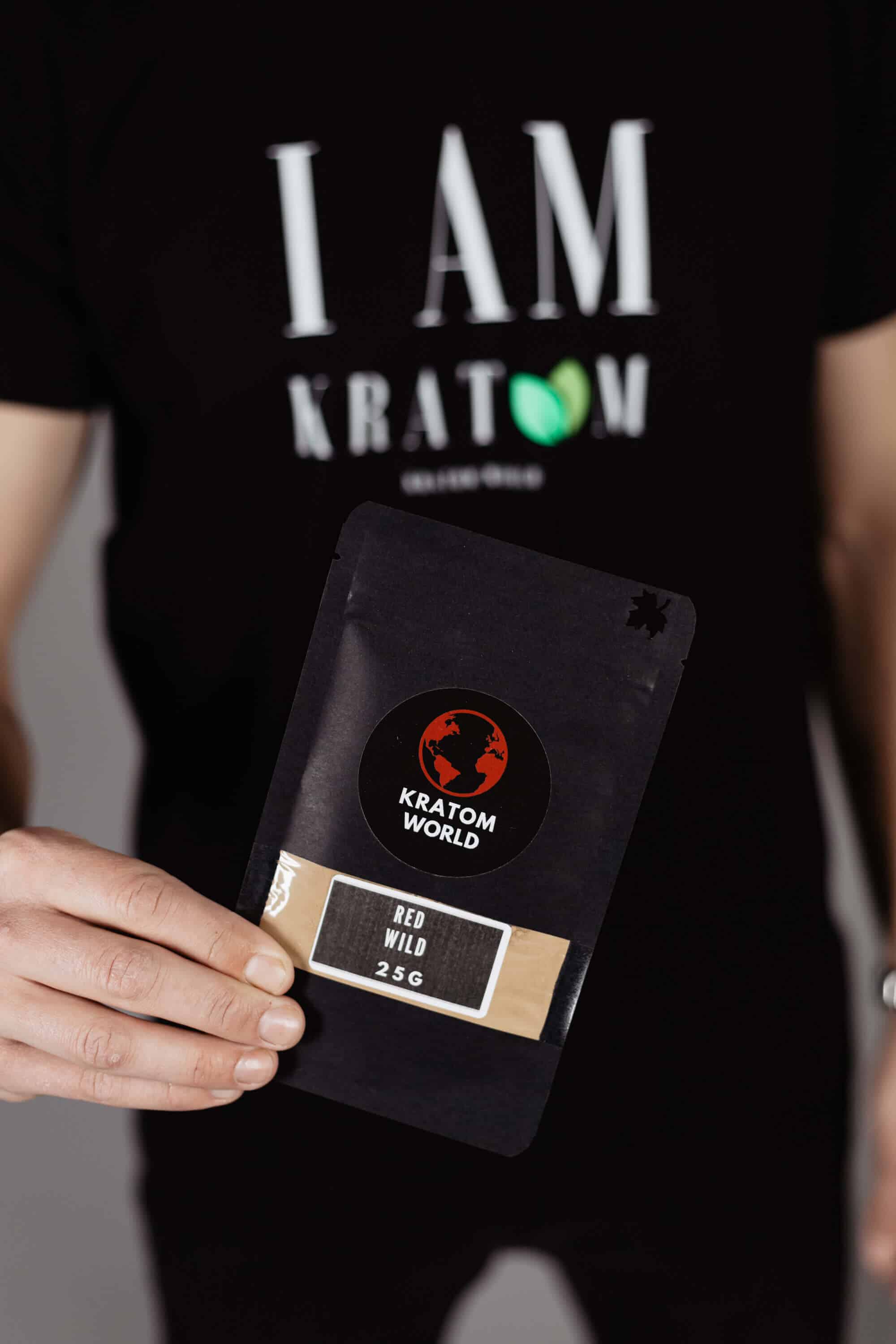 Tricou I Am Kratom cu design inspirat de kratom aromatizat