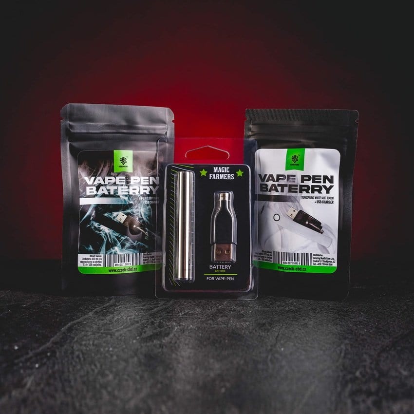 Set de baterii Kratom World pentru cartușe vape cu filet 510
