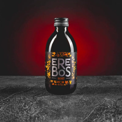 Băutură energizantă Erebos de la Kratom World cu mate, guarana, plante și cătină