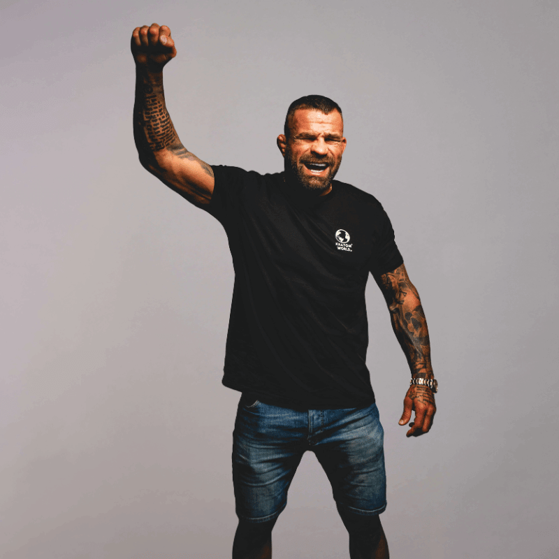 Tricou verde pentru bărbați Kratom World din colecția Karlos Vemola OSS