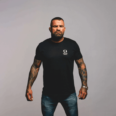 Tricou verde pentru bărbați Kratom World din colecția Karlos Vemola