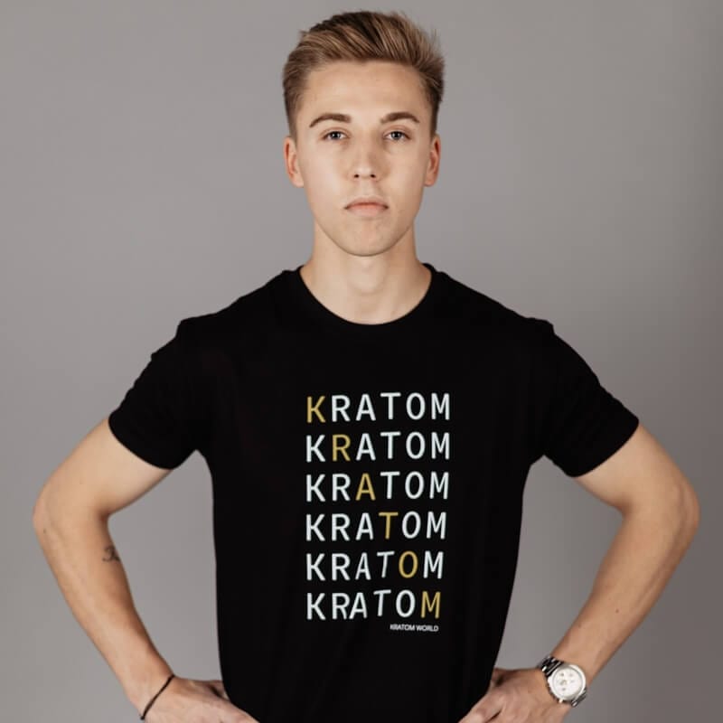 Kratom – Tricou Pentru Bărbați