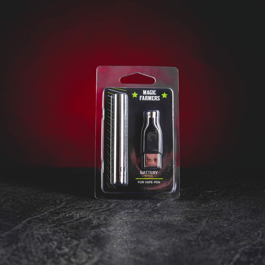 Vape Magic Farmers cu cartuș CBD HHCP și baterie CCELL de la Magic Brothers