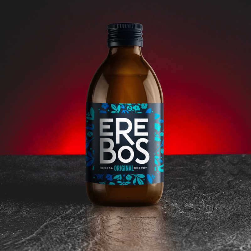 Băutură Original Erebos de la Kratom World, prezentată în ambalajul original
