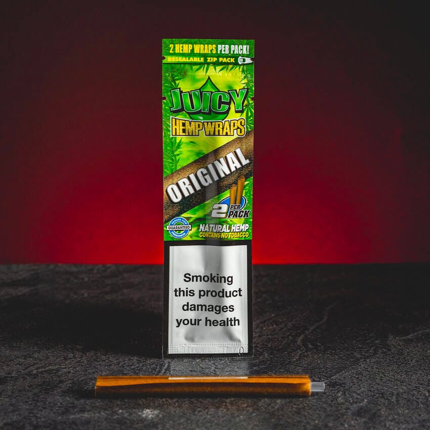 Hemp wrap Original din cânepă, potrivit pentru rularea jointurilor, prezentat în ambalajul original