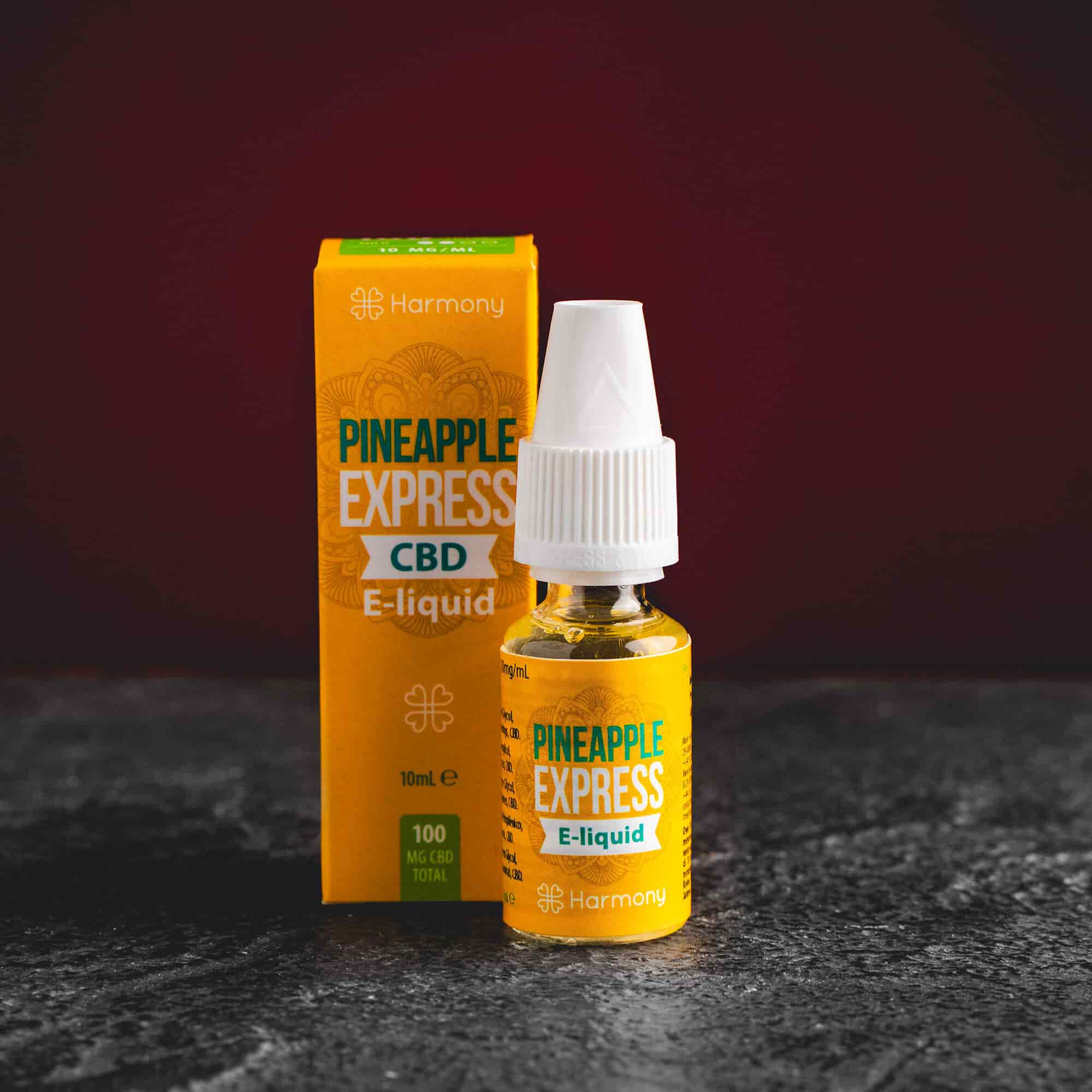 E-lichid CBD Pineapple Express pentru țigări electronice de la Kratom World, cu aromă de ananas