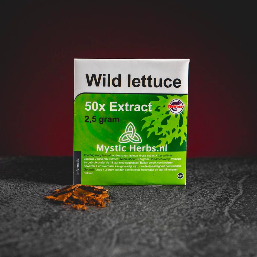 Extract de Wild Lettuce, cunoscut sub denumirea de Lactuca virosa