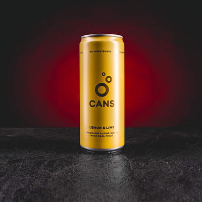 Băutură carbogazoasă Kratom World cu aromă de lămâie și lime, perfectă pentru răcorire.