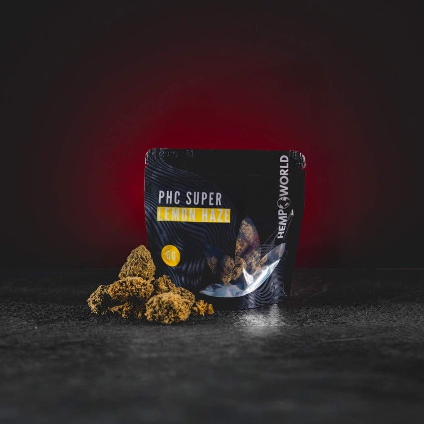 PHC Superlemon Haze Kratom World, flori de cânepă și buds cu canabinoizi din oferta Kratom World