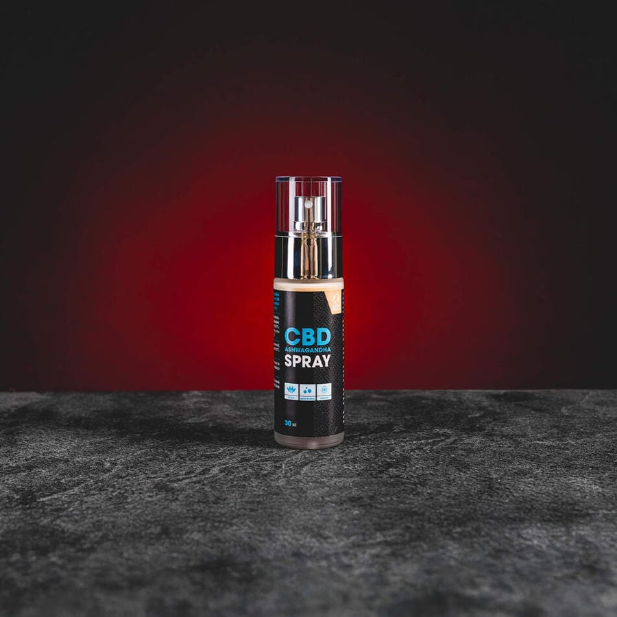 CBD Ashwagandha Antistress Kratom World, spray oral 600mg pentru susținere naturală při stres și somn