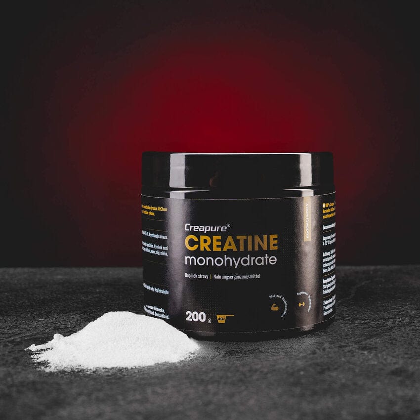 Creatină Creapure Kratom World, monohidrat de creatină premium din Germania
