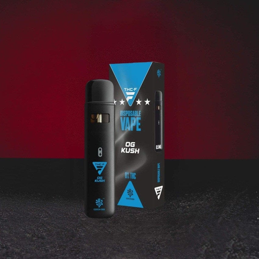 Dispozitiv THF OG Kush Kratom World, vape premium cu profil sativa