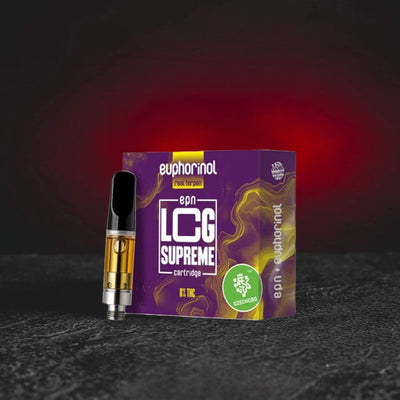 EPN Cartridge Kratom World LCG Supreme, canabinoid nou semisintetic din SUA cu profil euforic și revigorant