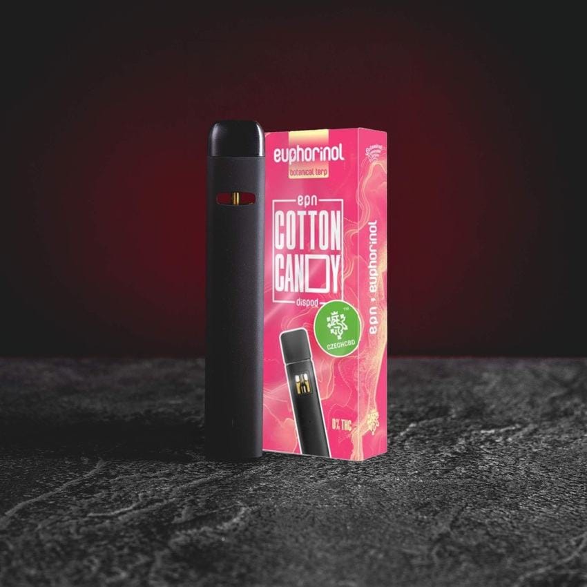 EPN Dispod 0,5ml Kratom World Cotton Candy, canabinoid nou semisintetic din SUA cu profil euforic și revigorant