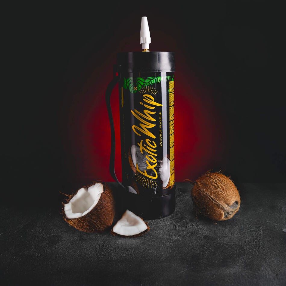 Exotic Whip Coconut Kratom World, gaz pentru frișcă cu aromă de cocos