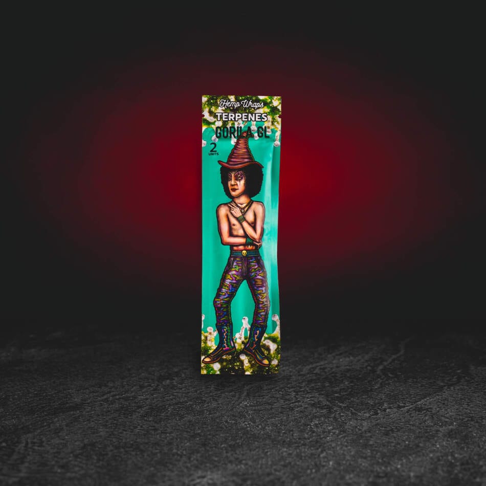 Lion Rolling Circus Hemp Wrap Gorilla Glue 2 buc - folie de cânepă cu terpene și aroma caracteristică a Gorilla Glue