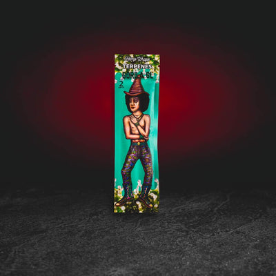 Lion Rolling Circus Hemp Wrap Gorilla Glue 2 buc - folie de cânepă cu terpene și aroma caracteristică a Gorilla Glue