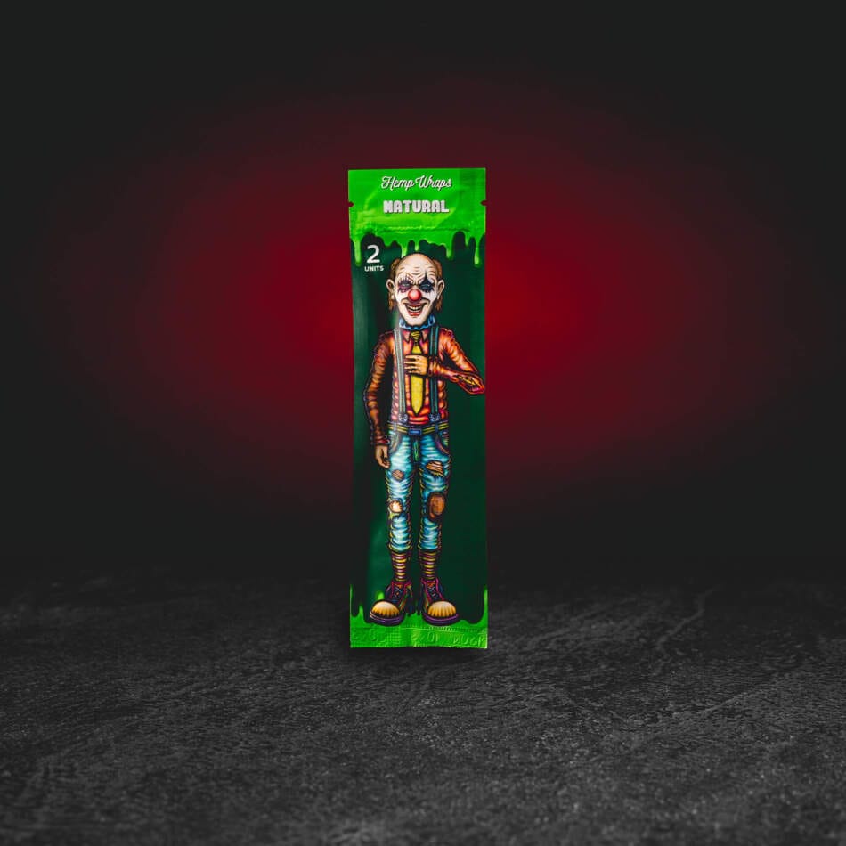 Lion Rolling Circus Hemp Wrap Natural 2 buc - folie de cânepă naturală fără tutun și nicotină