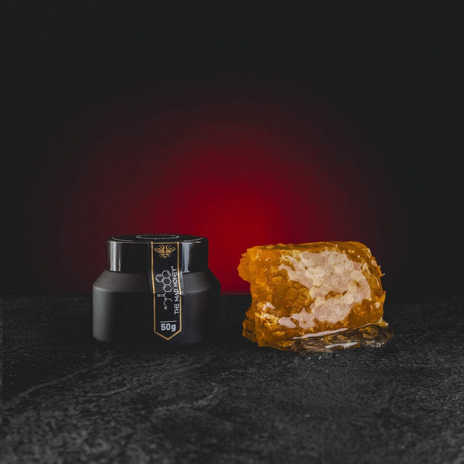 Mad Honey Nepal Kratom World, miere sălbatică premium limited reserve cu grayanotoxin