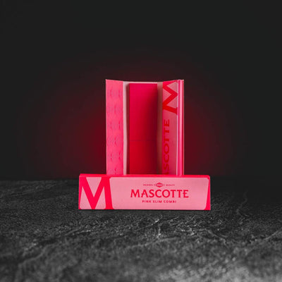 Foițe Mascotte Pink Slim Combi Kratom World, foițe roz pentru rulare