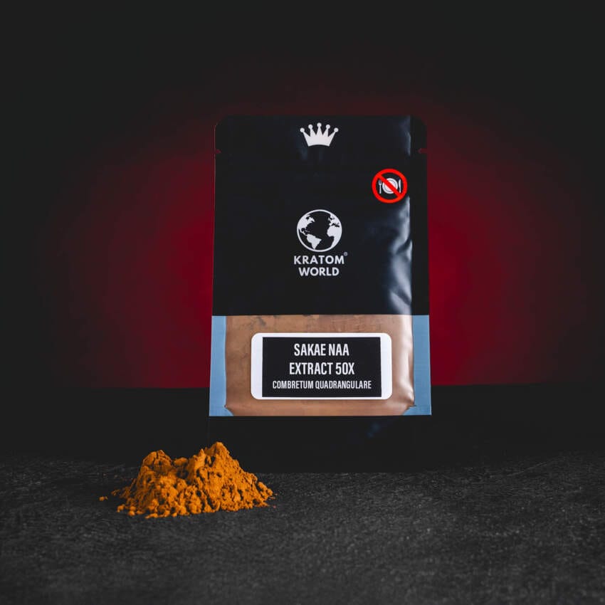 Sakae Naa SakaeNaa Combretum quadrangulare Kratom World, produs etnobotanic din Asia de Sud-Est, alternativă la kratom, extract 50x