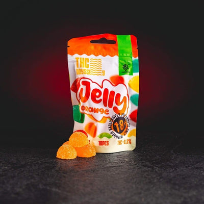 TH Odyssey Jelly Orange Kratom World, jeleu legal de colecție EU cu 70mg
