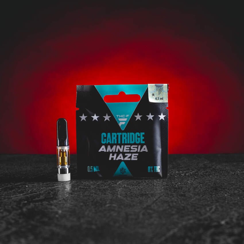 THF Cartridge Kratom World Amnesia Haze cu aromă citrică și profil sativa