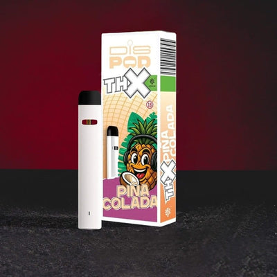 THX Dispod Pina Colada Kratom World, dispozitiv cu CBC, CBD, CBG, CBN și CBDP cu aromă Pina Colada