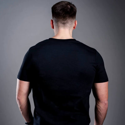 Tricou pentru bărbați negru Kratom World Damn Bro Go Buy Kava Kava, merch streetwear pentru iubitorii de kratom, partea din spate