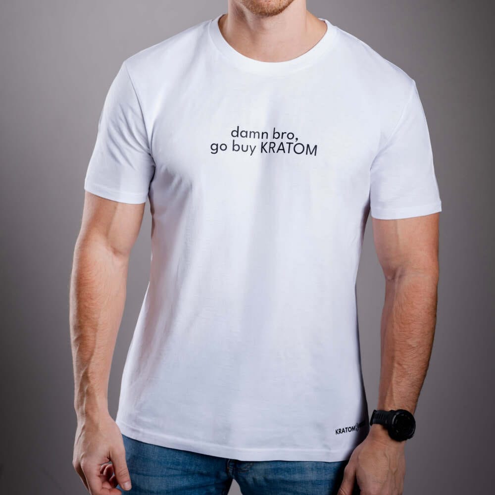 Tricou pentru bărbați Damn Bro Kratom