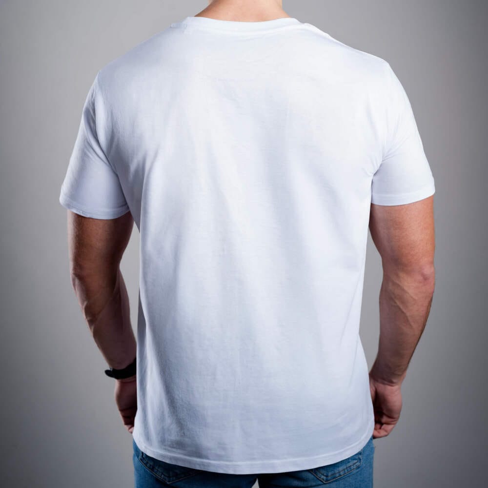 Tricou pentru bărbați Kratom World Kratom The Natural Way, merch streetwear pentru iubitorii de kratom, partea din spate