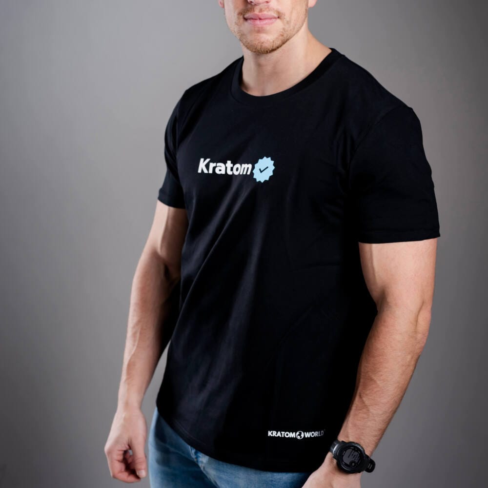 Tricou bărbătesc verificat cu Kratom