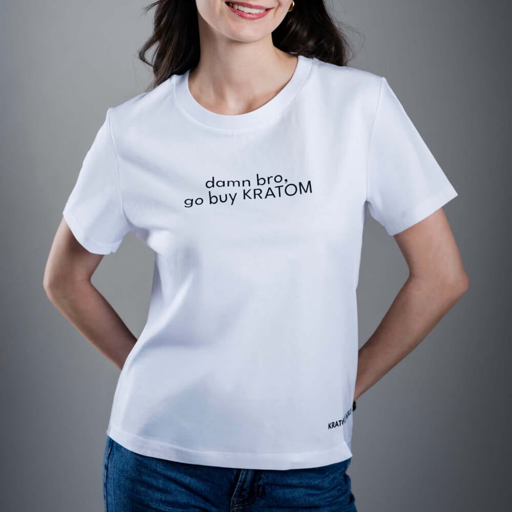 Tricou Damn Bro Kratom pentru femei