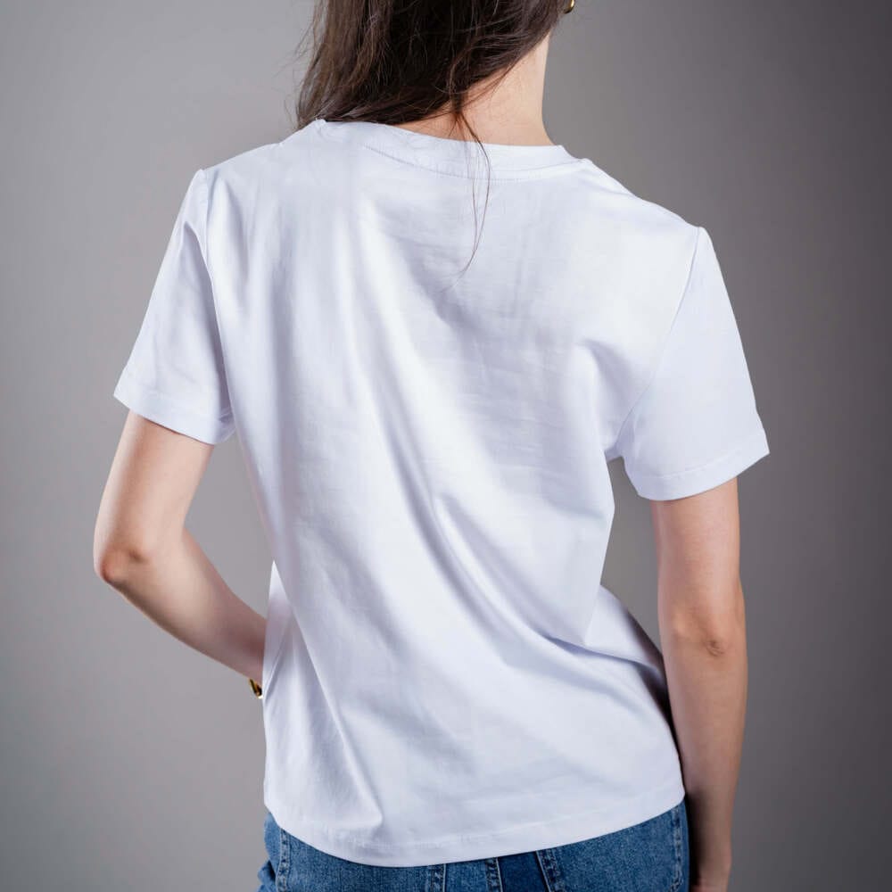 Tricou de damă Kratom World Kratom The Natural Way, merch streetwear pentru iubitorii de kratom, partea din spate