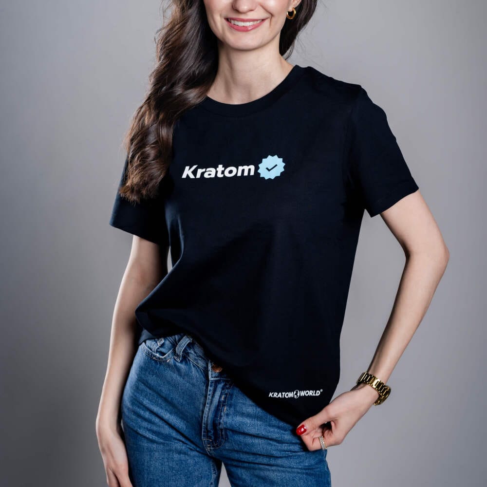 Tricou de damă verificat cu Kratom