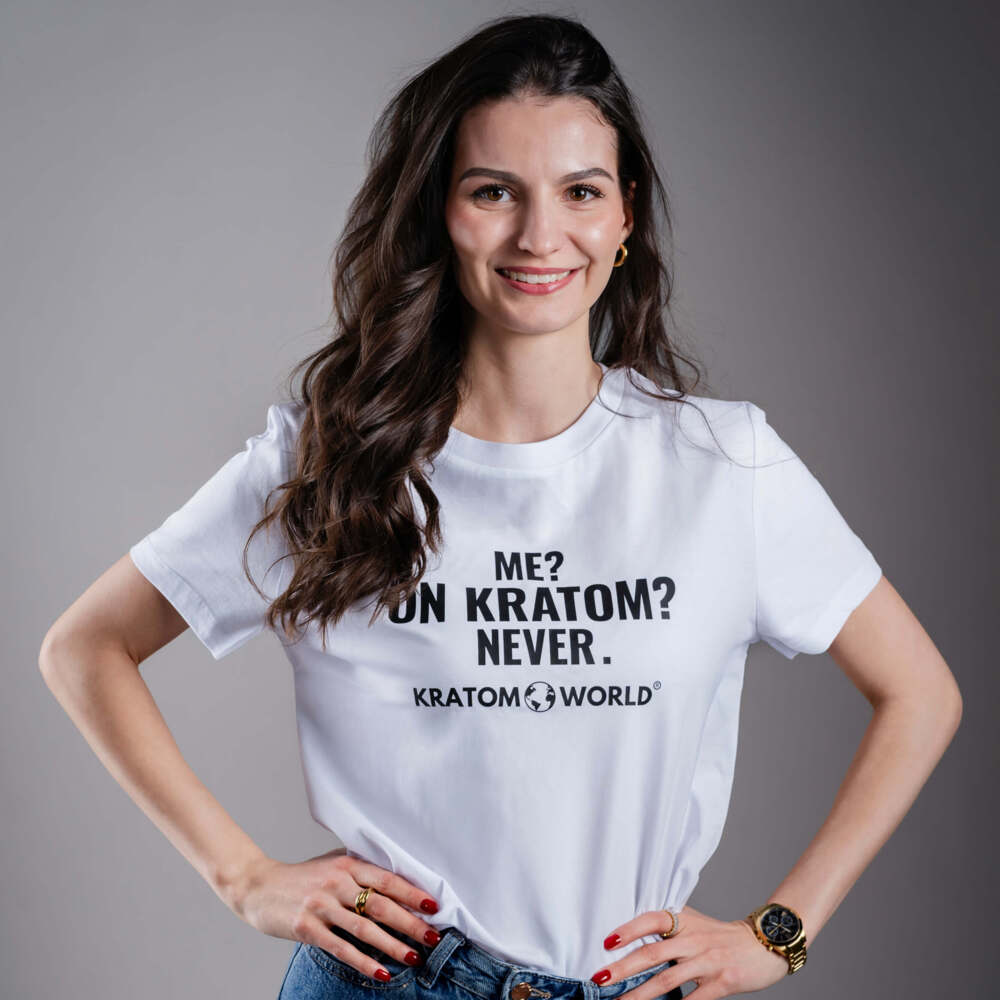 Tricou de damă Eu pe Kratom?