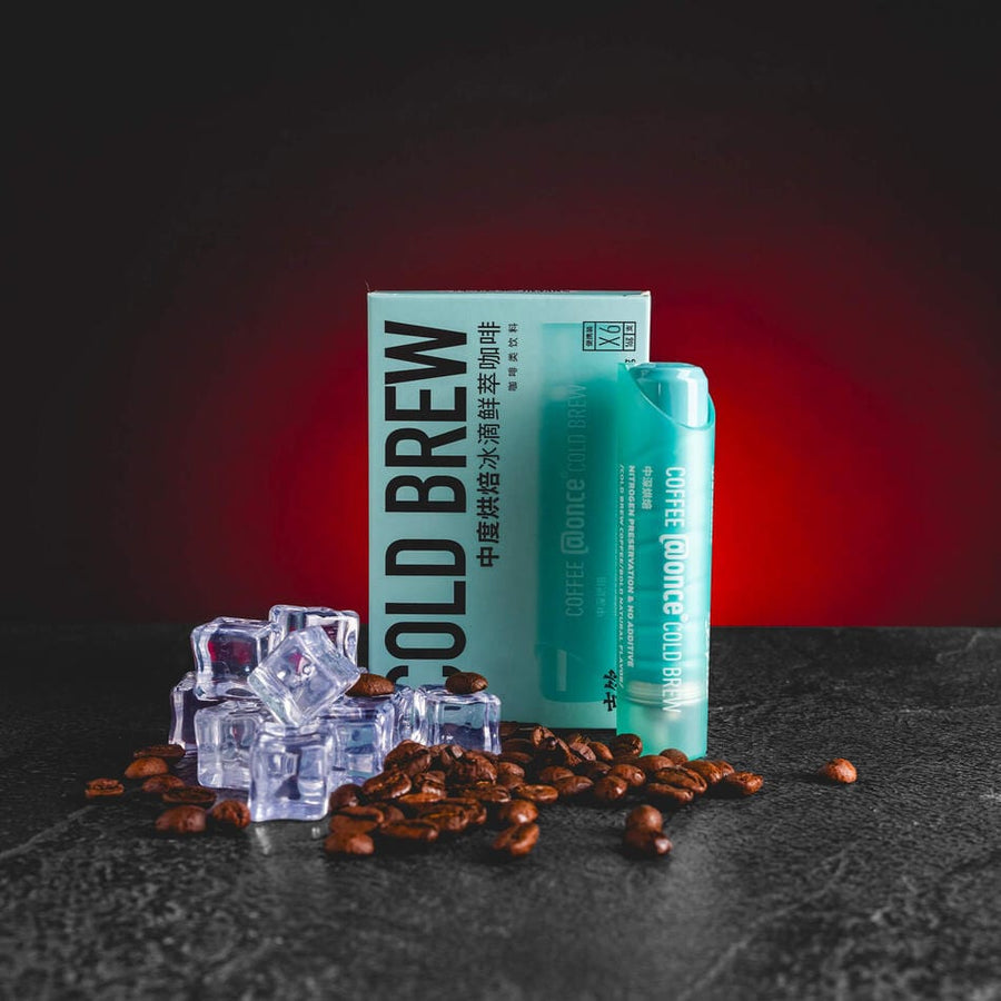 Once Coffee Cold Brew Kratom World, tuburi de cafea pentru călătorii, coffee shot Americano Espresso