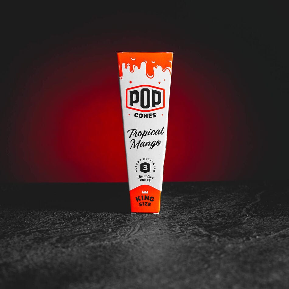 Cone Pop Cones Mango Kratom World, tuburi preroll cu aromă de mango
